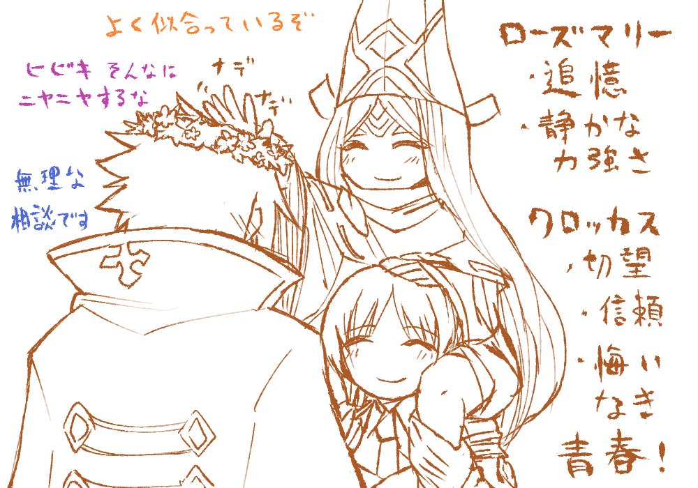 たまに誰も見てないんじゃと思うこともある誕生日絵をpixivに上げるときの2枚目お花解説シリーズ 