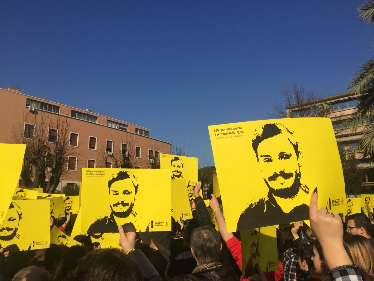 #365giornisenzagiulio #veritapergiulioregeni
