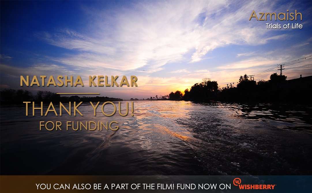 Natasha, thank U for backing. Just 52,000 Rs away from the goal. Want to meet <a href="/kalkikanmani/">Kalki केकला</a> Fund here: bit.ly/azmaish #Crowdfunding