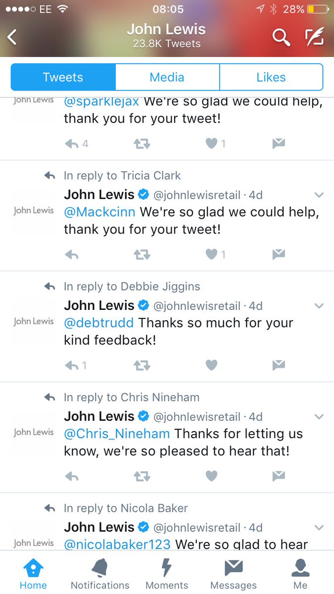 service_hell's tweet image. I've heard of pleased as punch but @johnlewisretail seem to have banished negative reviews from their feed #fakenews #fakeservice #dishonest