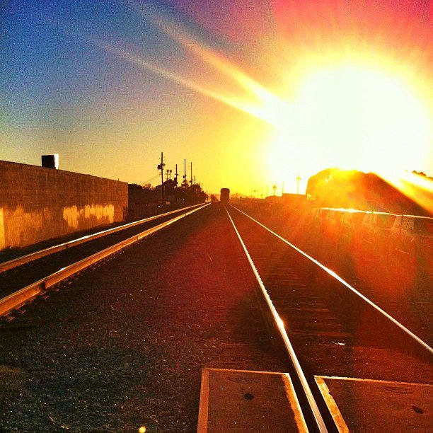 Amtrak's tweet image. Morning! Let's rise and ride. 😎