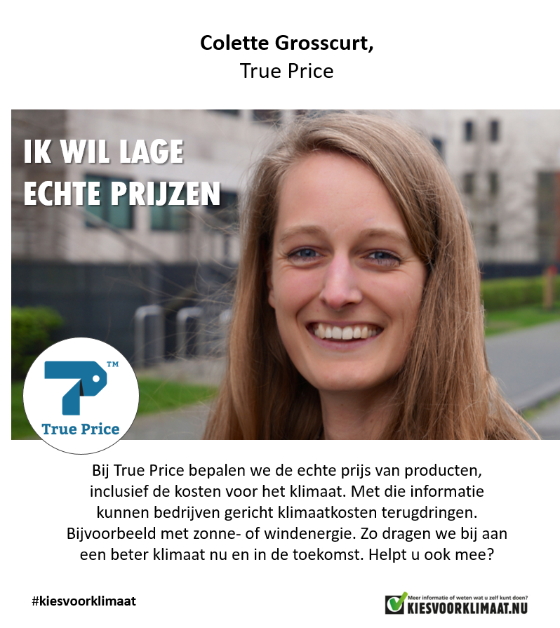 Ik wil lage echte prijzen. Klimaat trekt zich niks aan van politieke kleur. Ik #kiesvoorklimaat. Jullie ook? @kiesvoorklimaat #inhaker