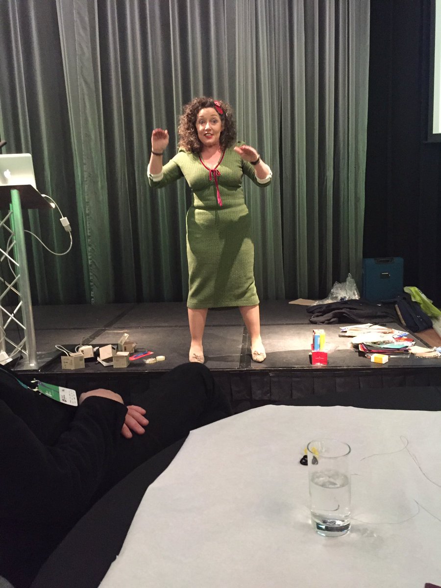 KBreidning's tweet photo. Katrice Horsley such a storyteller😄#bett2017 #linedu https://t.co/fVnN9VWOFv