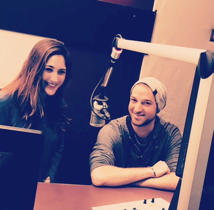 SophieDeQuay's tweet photo. Where are we? Find out soon! #interview #sophiedequayandtheWG #waveguards #popelectro #press #switzerland #vernissage #tournee #comingsoon https://t.co/fqc26Bnier