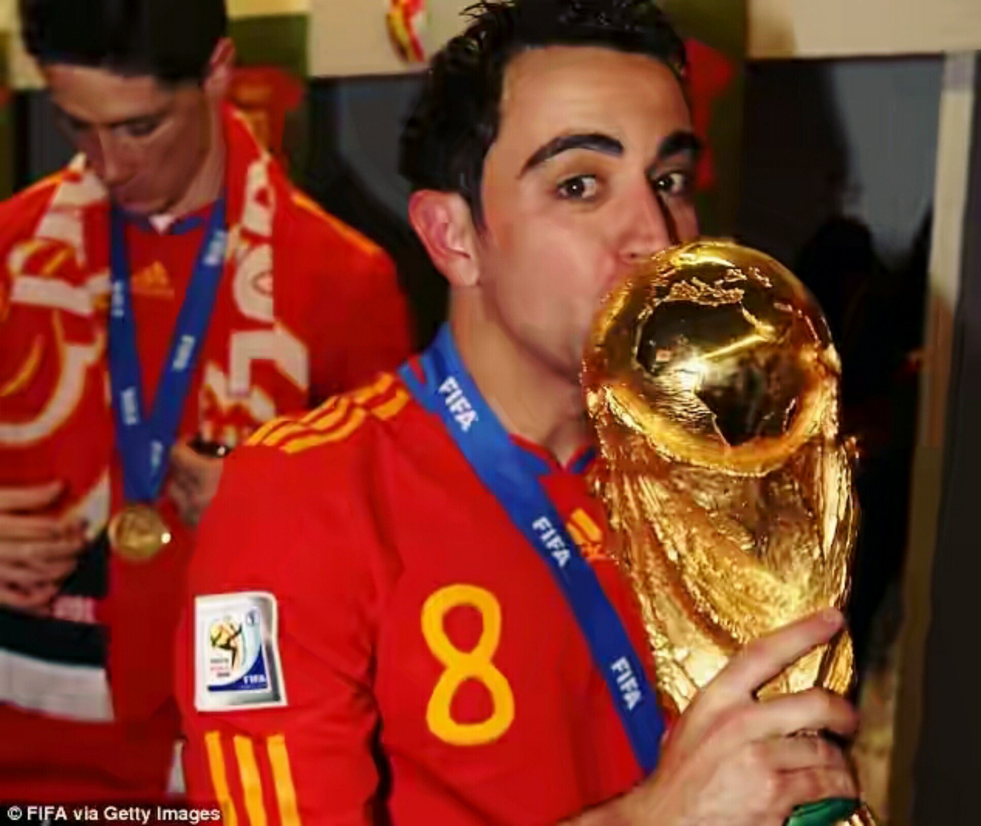Happy birthday to and legend Xavi Hernandez, He turns 37 today. 