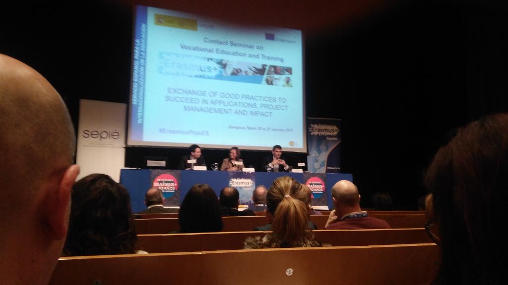 Manuanmar's tweet photo. #PathsOfEurope Opening speeches Zaragoza Seminar https://t.co/UIPGN0CQYy