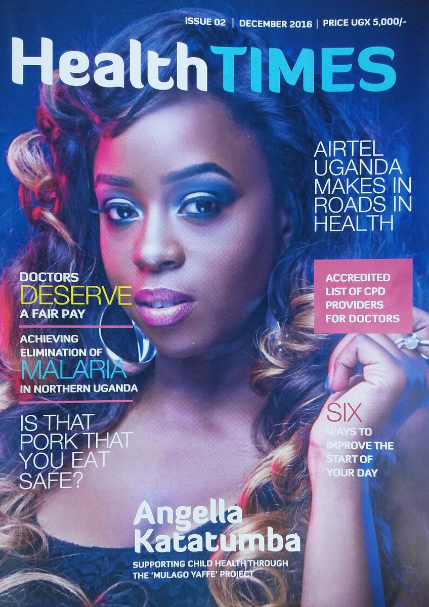 KATATUMBA's tweet photo. And here I am 2017...on the cover of HealthTIMES Magazine. Out Now! Get yourself a copy!

#MulagoYaffe
#AKDF https://t.co/mqi0SkrYe1