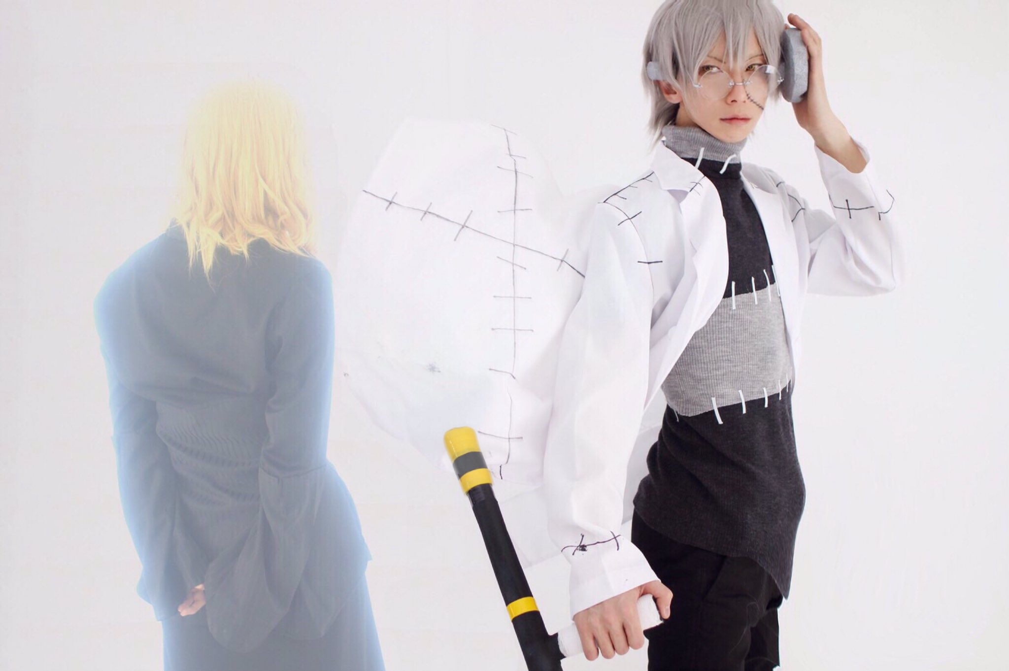 なぎ در توییتر コスプレ Soul Eater 決意 フランケン シュタイン 凪 マリー ミョルニル Masa Ren Cos Photo Torikoshiguro コスプレ Cosplay ソウルイーター