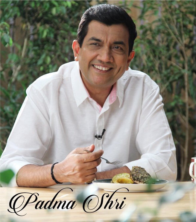 amritaraichand's tweet photo. So so proud of my #mentor @SanjeevKapoor The man who made me who I am today!U deserve more than the best!What a well deserved #honour! 🙏🙏🙏🙏 https://t.co/A9ps72sTt9