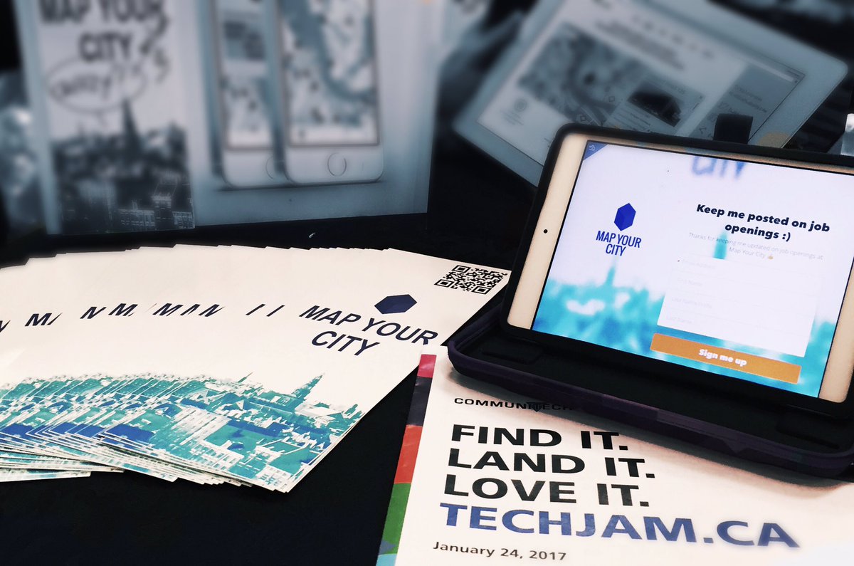 Ask_Seve's tweet photo. Thanks guys 4 checking in yesterday at #TechJamWR - loved the way you were all so prepared 👏👍& thanks @Communitech for this awesome event! https://t.co/6E2CggzKCr