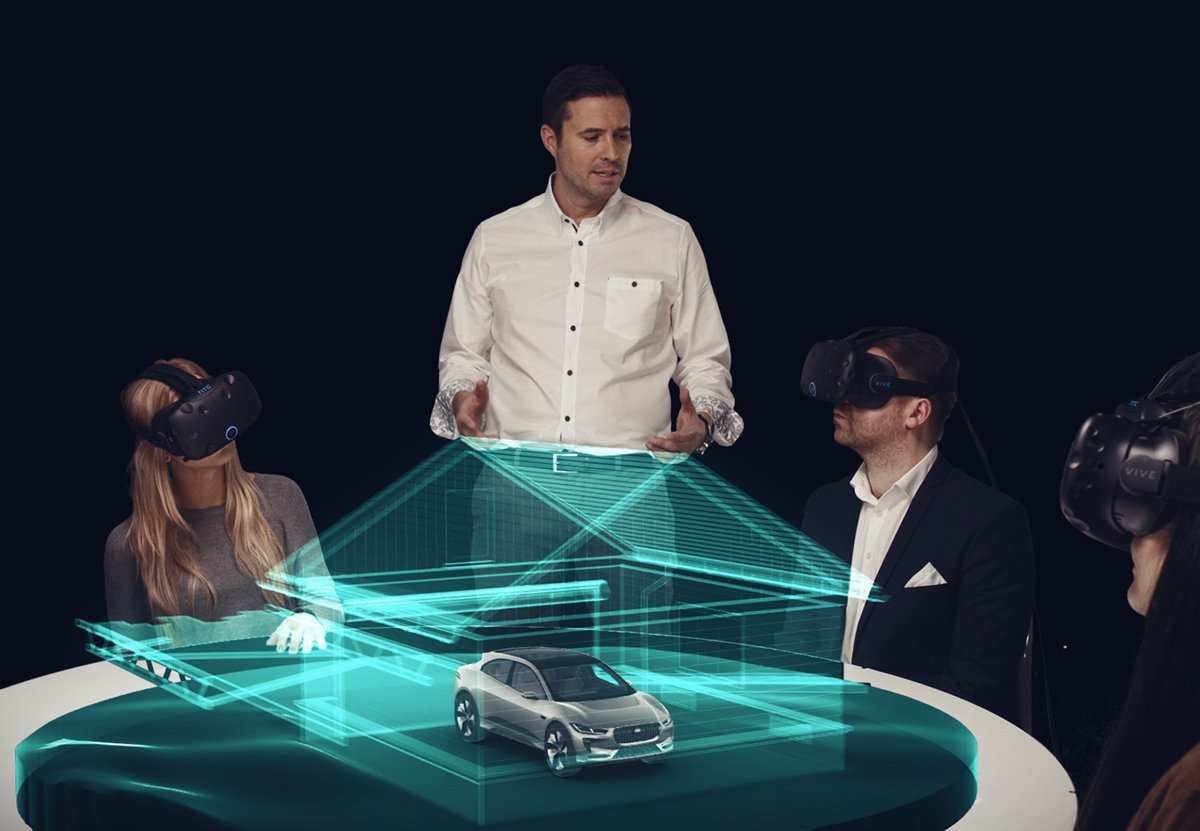 EventMarketer's tweet photo. Multi-User #VR Drives the Launch of @Jaguar New Electric Car #eventprofs https://t.co/ez9uLTXzaR https://t.co/AiYz2Tjntf