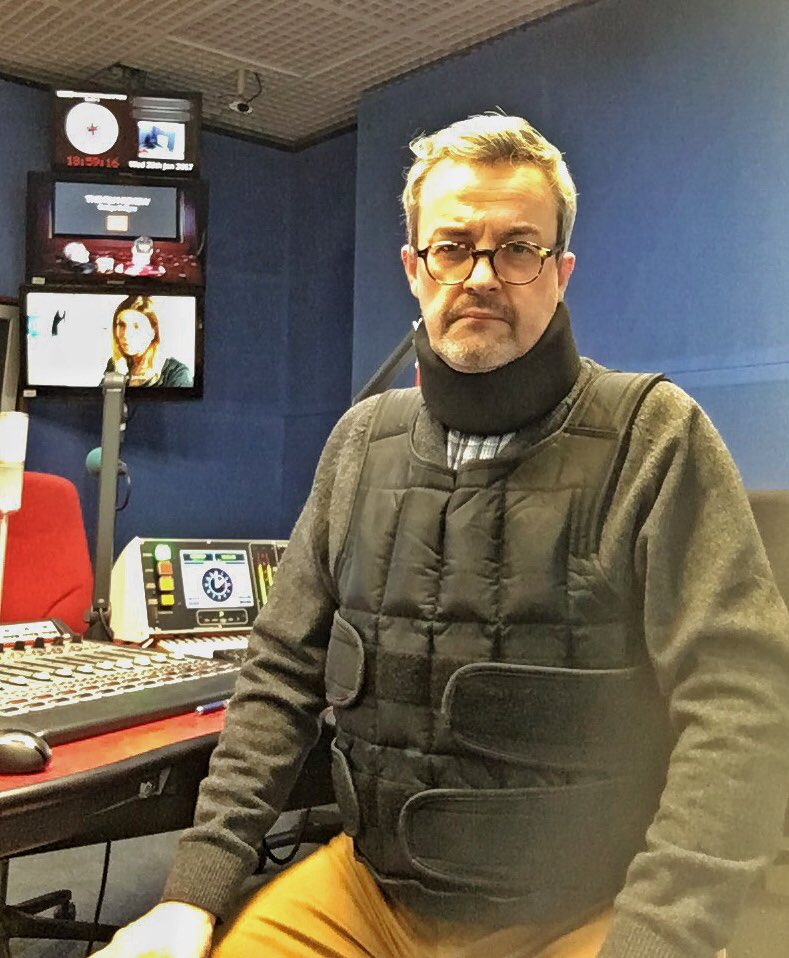 Grifster96's tweet image. Somewhat trussed up right now @BBCNorthampton with @AgeUKNorthants Nick Johns. Find out why in 10 minutes. #notcomfortable #gertsuit