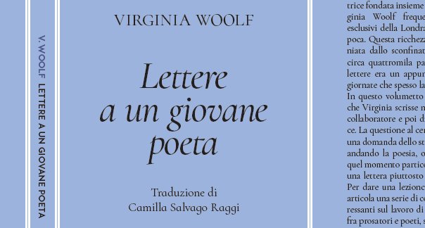 Lettere a un giovane poeta / X