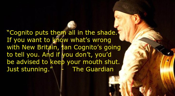 12 tickets left for <a href="/TheIanCognito/">Ian Cognito</a> <a href="/EddyBrimson/">Eddy Brimson</a> <a href="/HanSilvo/">Hannah Silvester</a> and <a href="/robriley73/">Rob Riley</a> this Friday! congletoncomedy.co.uk #Congleton #Cheshire