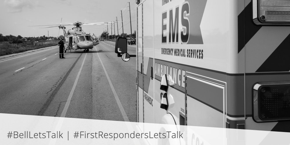Ornge's tweet photo. It's #BellLetsTalk day; lets use this opportunity to have open and honest conversations #FirstRespondersLetsTalk #MentalHealthMatters https://t.co/ZRNQqk4PXx