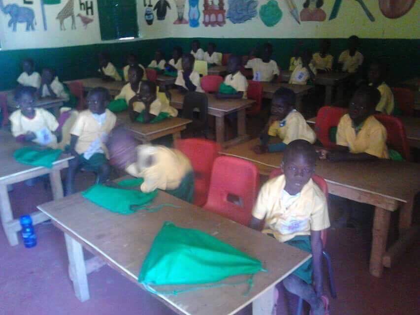 Delighted that after the recent turmoil in the country.. the FG Free School is back open!