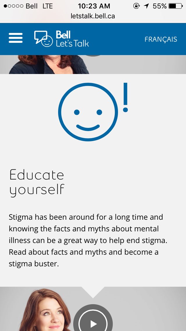 luayrn's tweet photo. #BellLetsTalk take notes https://t.co/qwPgukSGjz