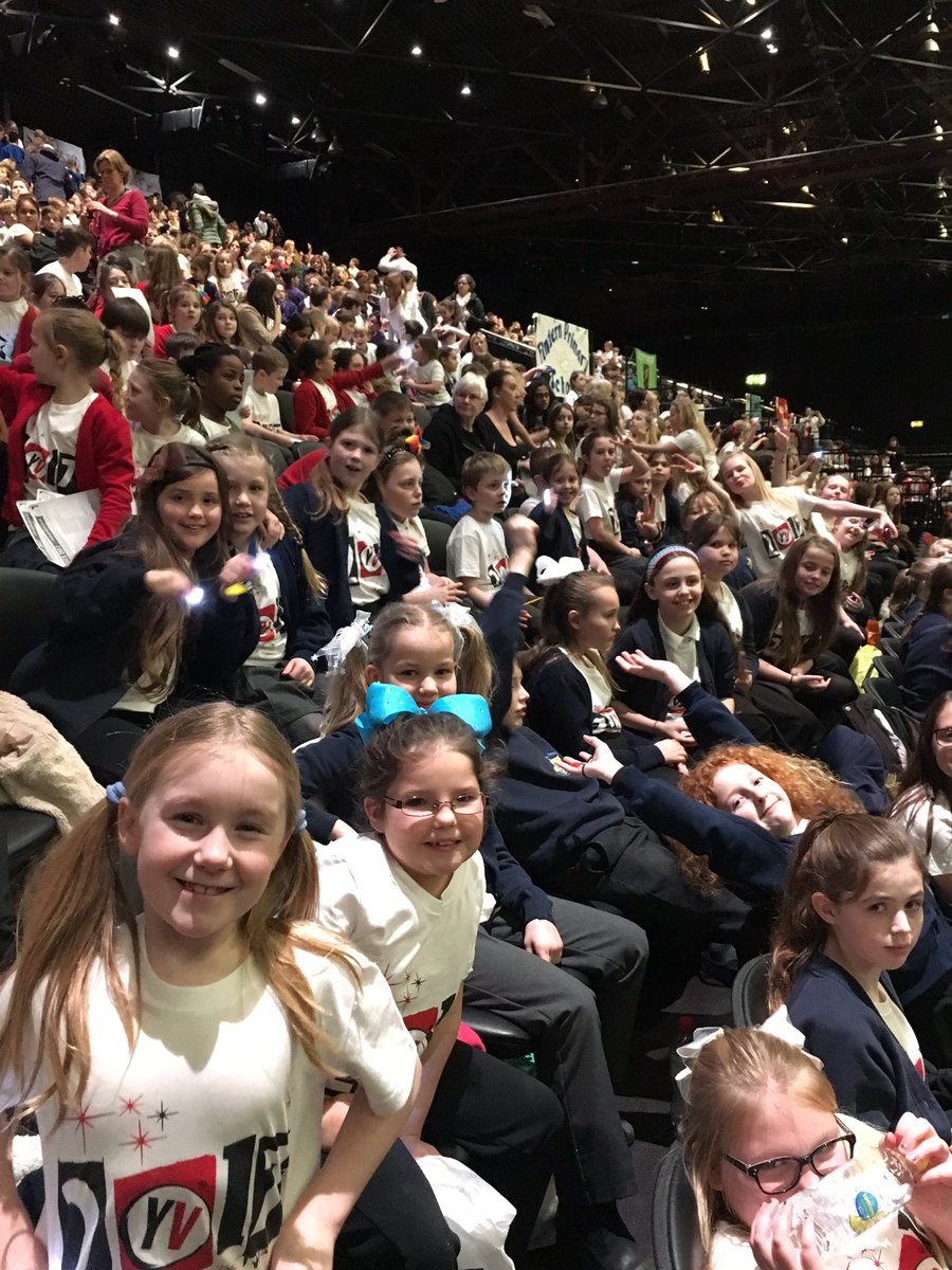 StPeters_tweets's tweet photo. #YoungVoices 2017 rehearsal is about to get underway. St. Peter's are in fine voice too! #notbadseatseither https://t.co/KZ5E57RSG4