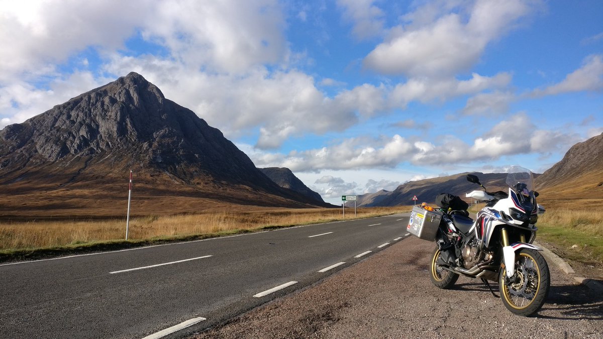 WintonMassif's tweet photo. @realrider just after riding through Glencoe in October. Braw. https://t.co/7zgVc8darH