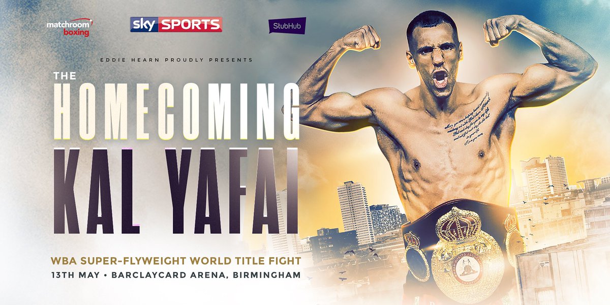 UtilitaArenaBHM's tweet photo. THIS IS HUGE! World champion, Kal Yafai, will make his first title defence right here in his home city this May! Tickets on sale soon! 🥊 https://t.co/sgZtnu0hHy