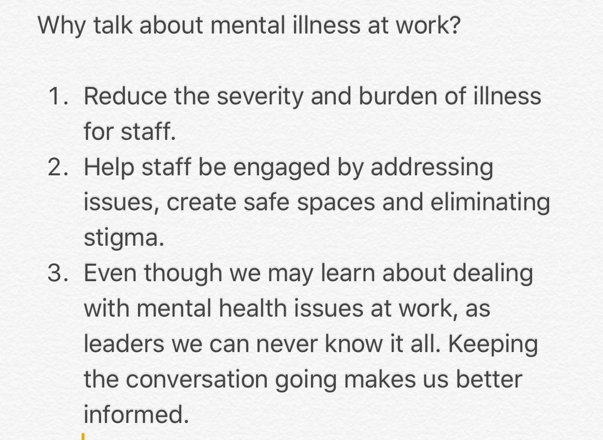Why talk about mental health issues at work? Sound advice from <a href="/PhilKotanidis/">Phillip Kotanidis</a> <a href="/MGHToronto/">Michael Garron Hospital</a> #EndStigma #BellLetsTalk
