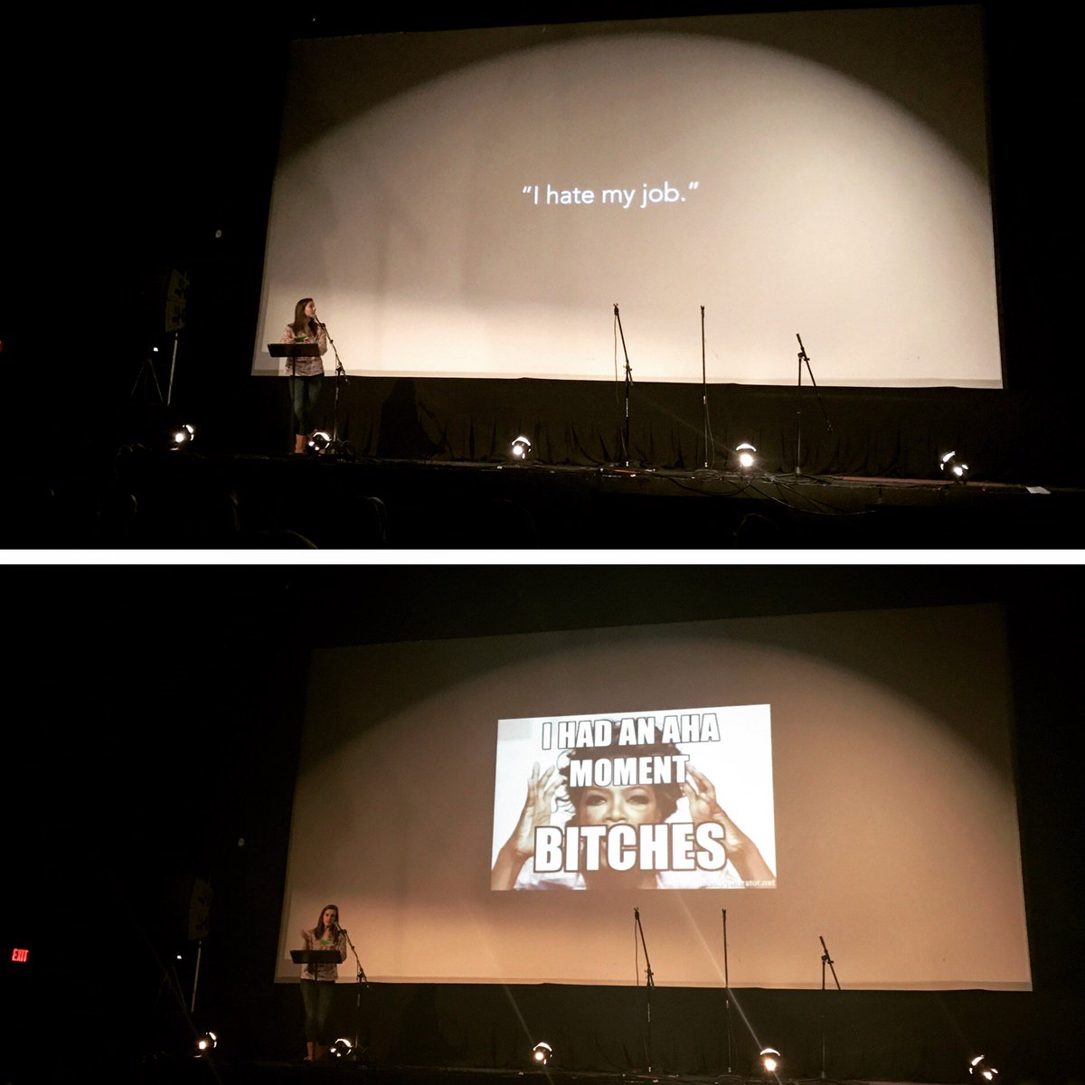 bizmatch_io's tweet photo. @TheIronYard's @theironstudley shares her story of quitting her 9 to 5 job & joining the world of entrepreneurship cc @IgniteDFW #ignitedfw https://t.co/dZ0TCbMxeu