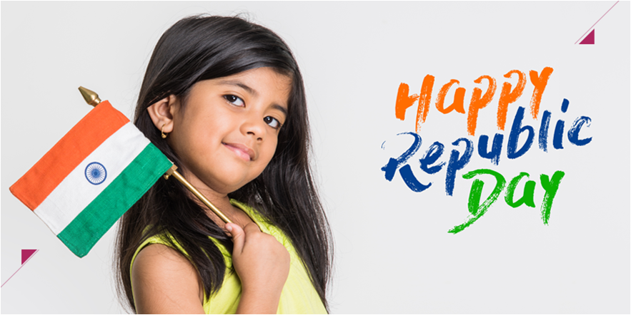 AxisBank's tweet photo. Here’s to 68 years of democracy. And many more to come! Here’s to progress. #HappyRepublicDay everyone. https://t.co/UO1glCiTbA