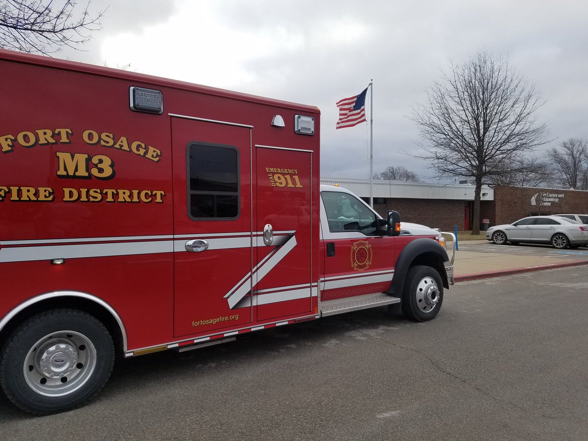 FOCTC's tweet photo. A classroom visit from Fort Osage Fire District's Med 3 unit. Grateful for our partners in the field.
#CTCEMT #CTCCommunity https://t.co/Cb8Q31qMoj