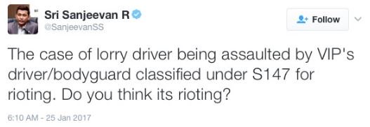 SriSandev's tweet photo. @SanjeevanSS Dont know how law operates - shut up. Dont know  investigation process - also shut up. Oh ya. Lupa lu SPM pun tak pass https://t.co/VekQbcNyXi