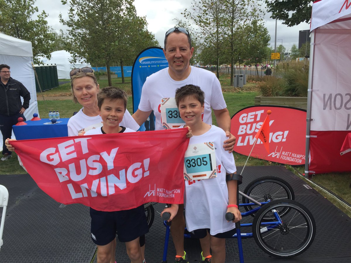 Safercoaches's tweet photo. @ParallelLondon #disability  will be signing up again this year for @Hambofoundation #GetBusyLiving  
https://t.co/c7Zj2ZungW https://t.co/DtTJFvKKD0