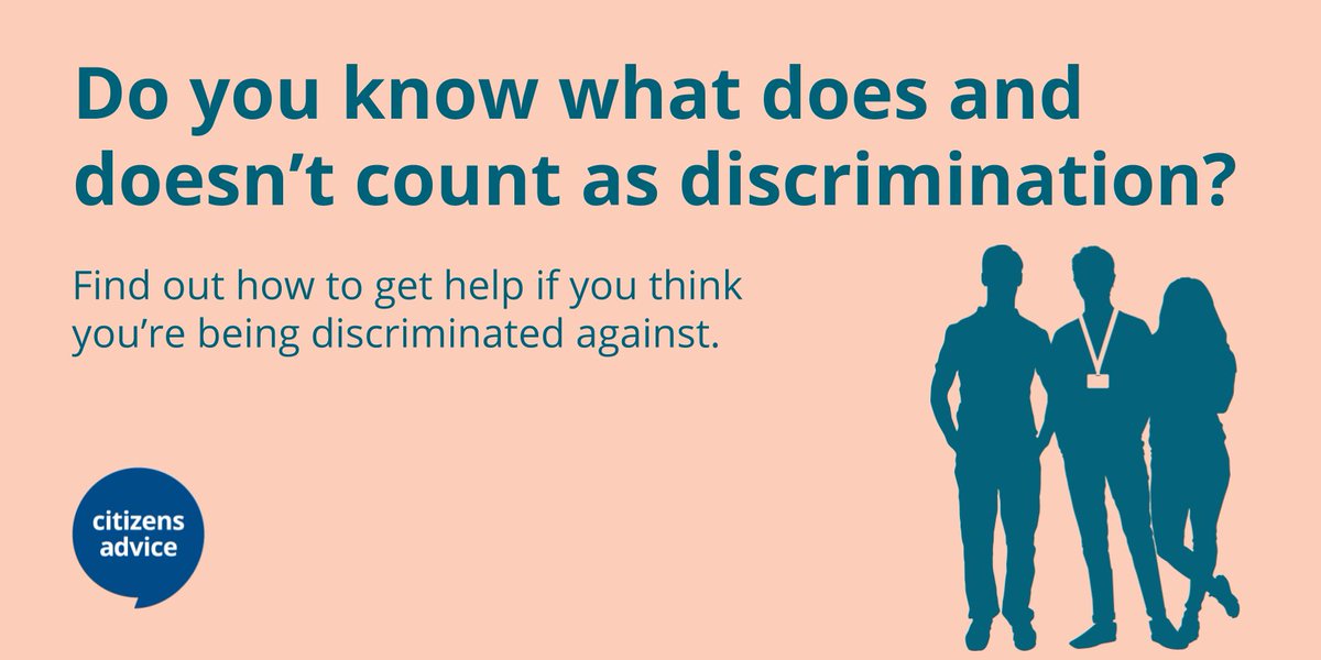 CitizensAdvice's tweet photo. An unfair #dresscode is just one way someone might face discrimination - make sure you know your rights https://t.co/DH2BPNampf https://t.co/7IkBBBFyTu
