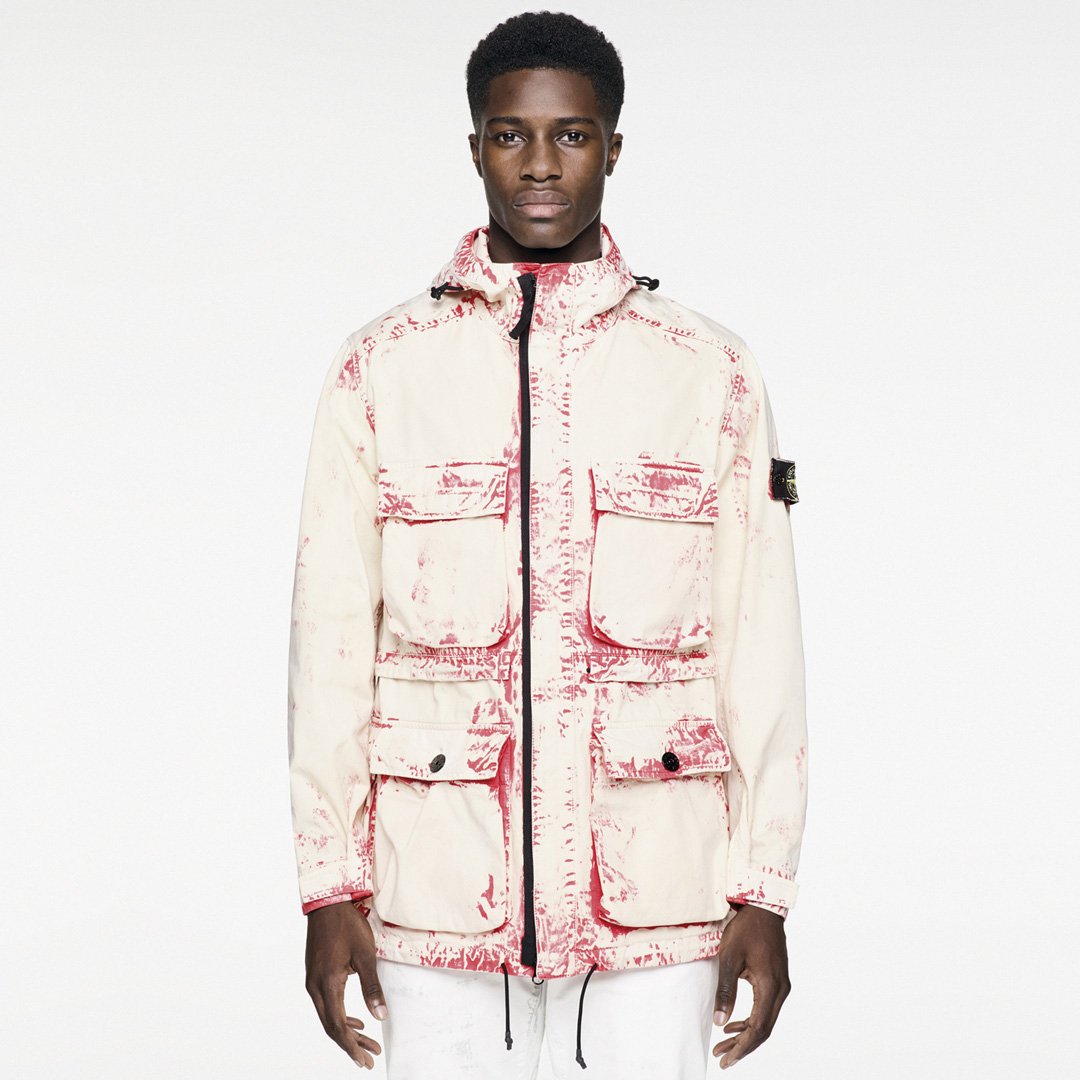 18montrose's tweet photo. New Drops... @Stone_Island #HandCorrosion a ballsy take on the deconstructed and distressed trend https://t.co/KqXXt84FBR https://t.co/taHZp3rtpe