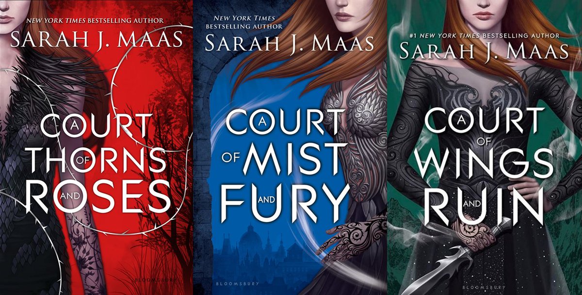 IsaCantos's tweet photo. SUCH. BEAUTIFUL. COVERS. 
@SJMaas @bloomsburykids 
#ACOWAR https://t.co/MHSClm7R3W