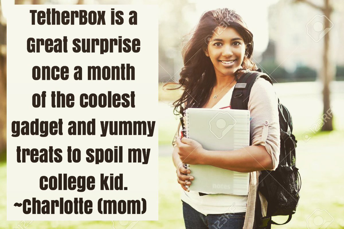 tetherbox's tweet image. We all have the best intentions on sending a care package, but we do all the work for you! #tetherbox #carepackage #subscriptionbox #college