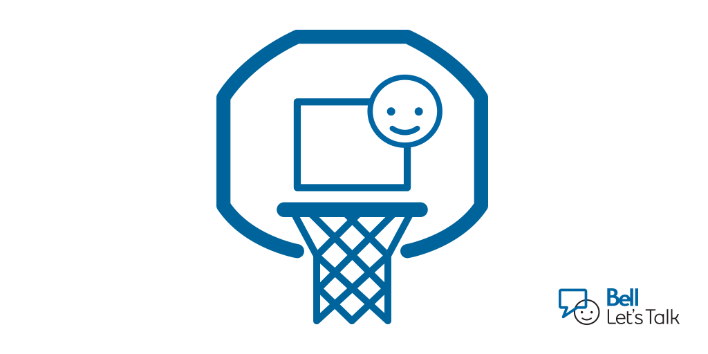 Bell_LetsTalk's tweet photo. Your participation is a SLAM DUNK for #mentalhealth @Raptors #BellLetsTalk https://t.co/cB0rGG4loE
