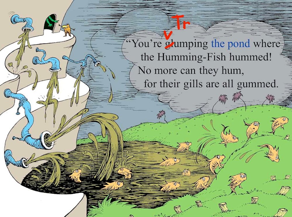 bathcrafter's tweet photo. #ImNotSurprisedThat the environment and #climatechange mean nothing to him #ThankYouTrump https://t.co/DkCrVnV44j