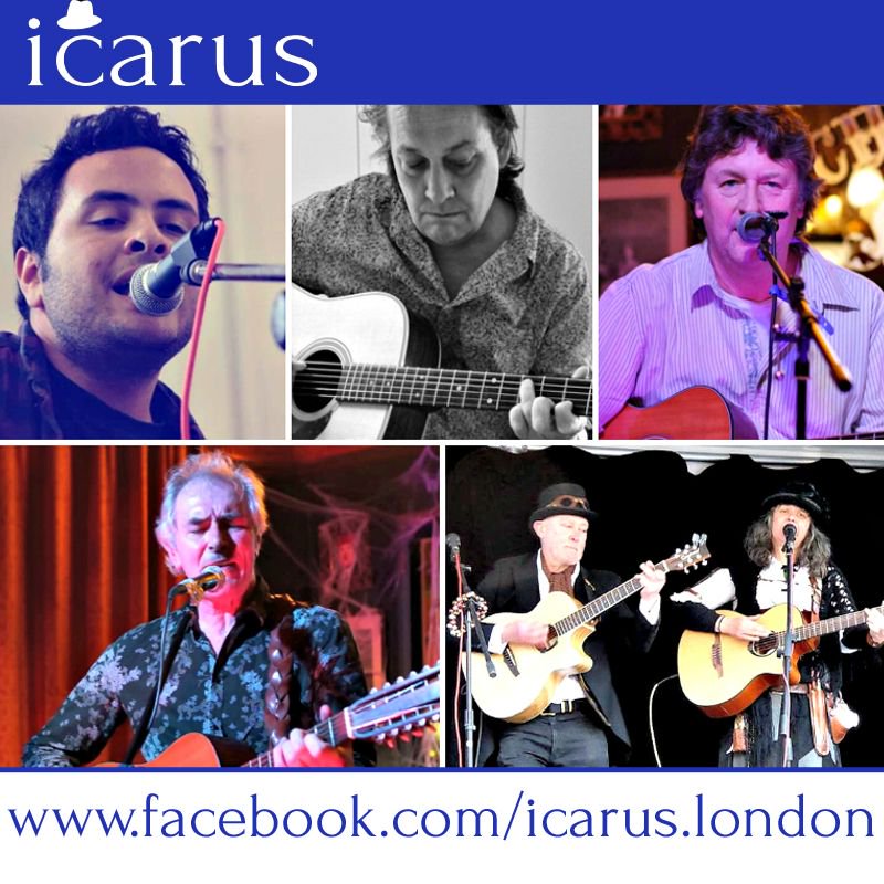 #icarusclub TOMORROW 8PM with <a href="/LeeFardon/">Lee Fardon</a> <a href="/pytchwood/">Pytchwood</a> <a href="/DikCadbury/">Dik Cadbury</a> @LukeGambling &amp; Graham Corbould #Greenwich <a href="/peltonarms/">Pelton Arms</a>