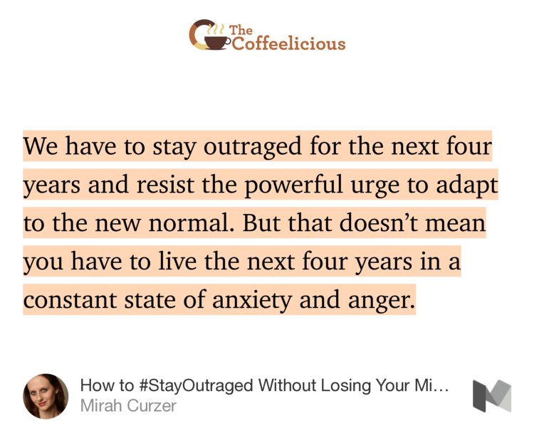 abbyfretz's tweet photo. “How to #StayOutraged Without Losing Your Mind” — @MirahCurzer https://t.co/BvN4ZSmSV2 https://t.co/SBWnGo9hRK