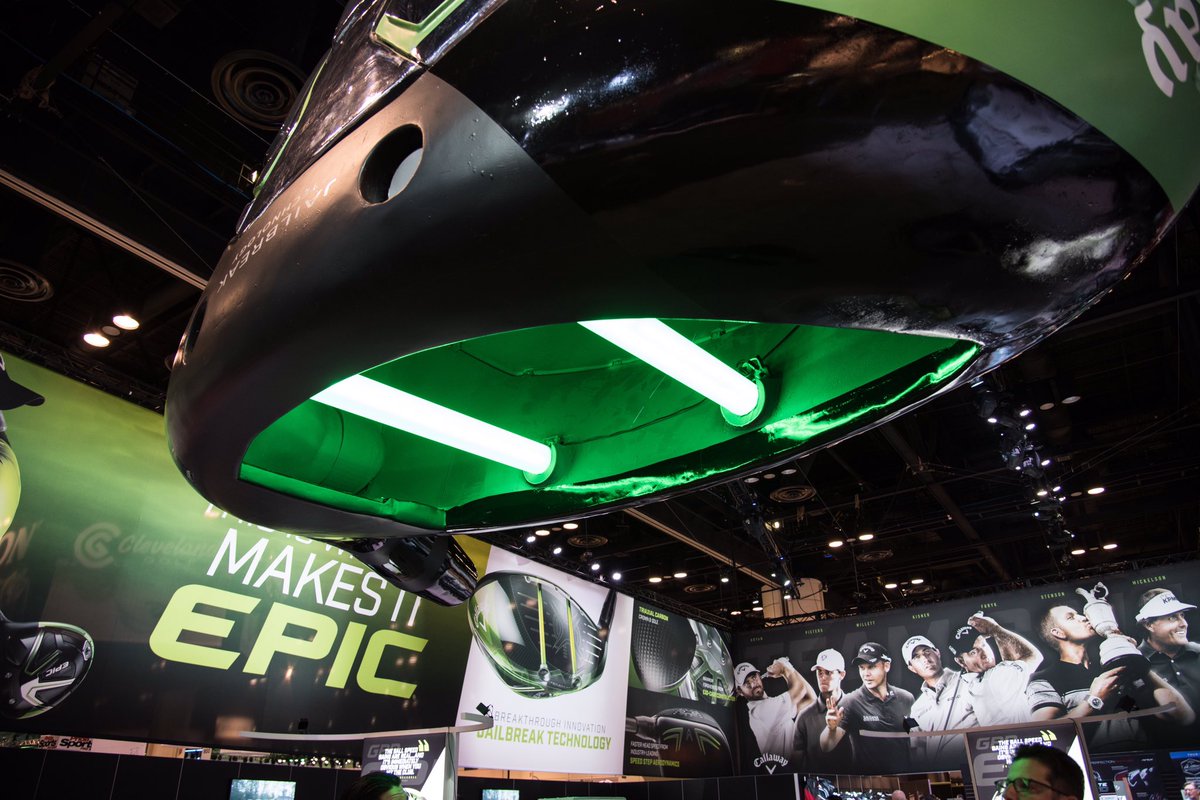 CallawayGolf's tweet photo. Epic start to the 2017 PGA Show 👌🏼 https://t.co/M3Gr4YotbC
