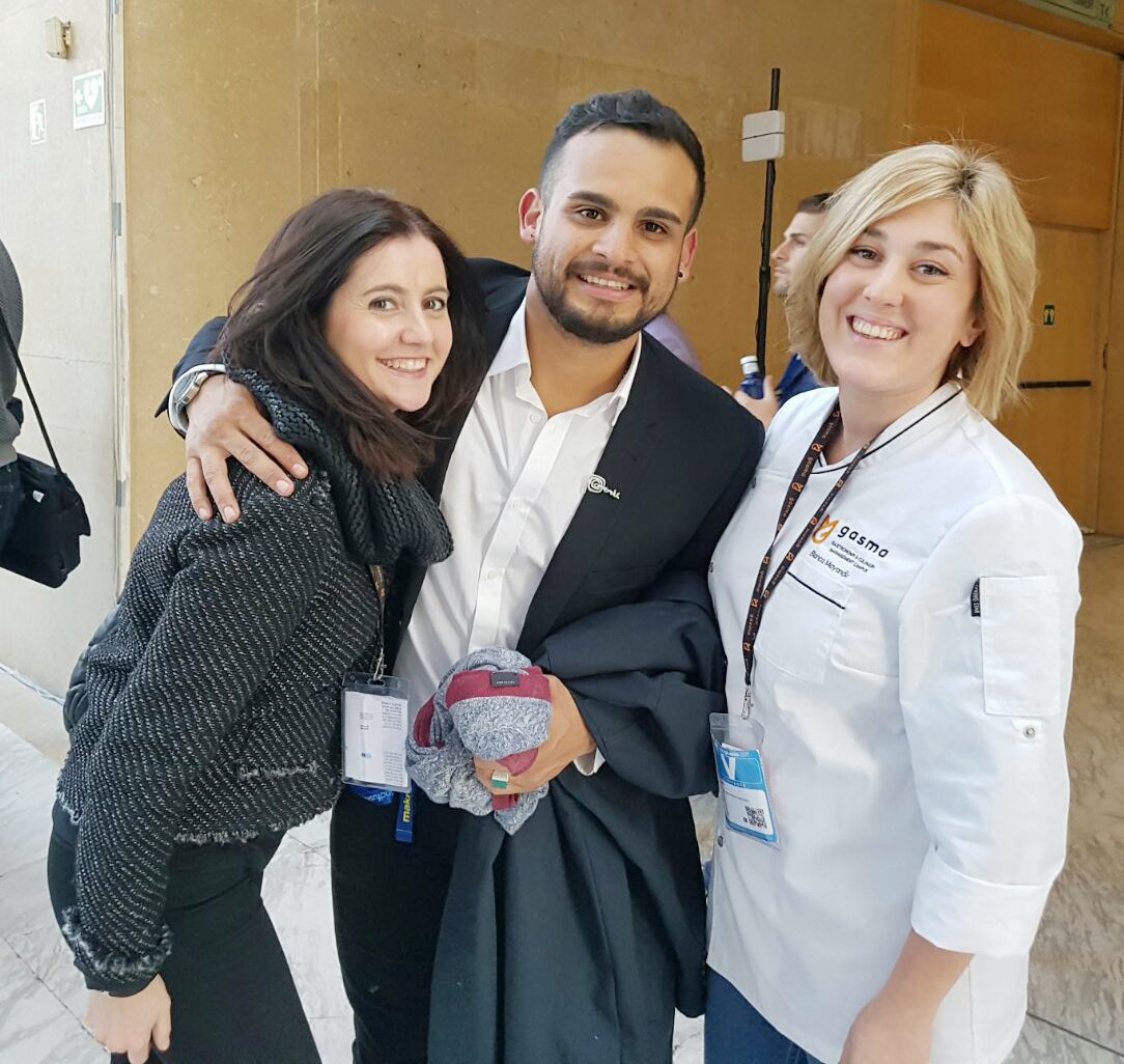 Día de reencuentros en <a href="/madridfusion/">madrid fusion</a> con muchos de los miembros de nuestro #CulinaryTeam #amf17 💪💪