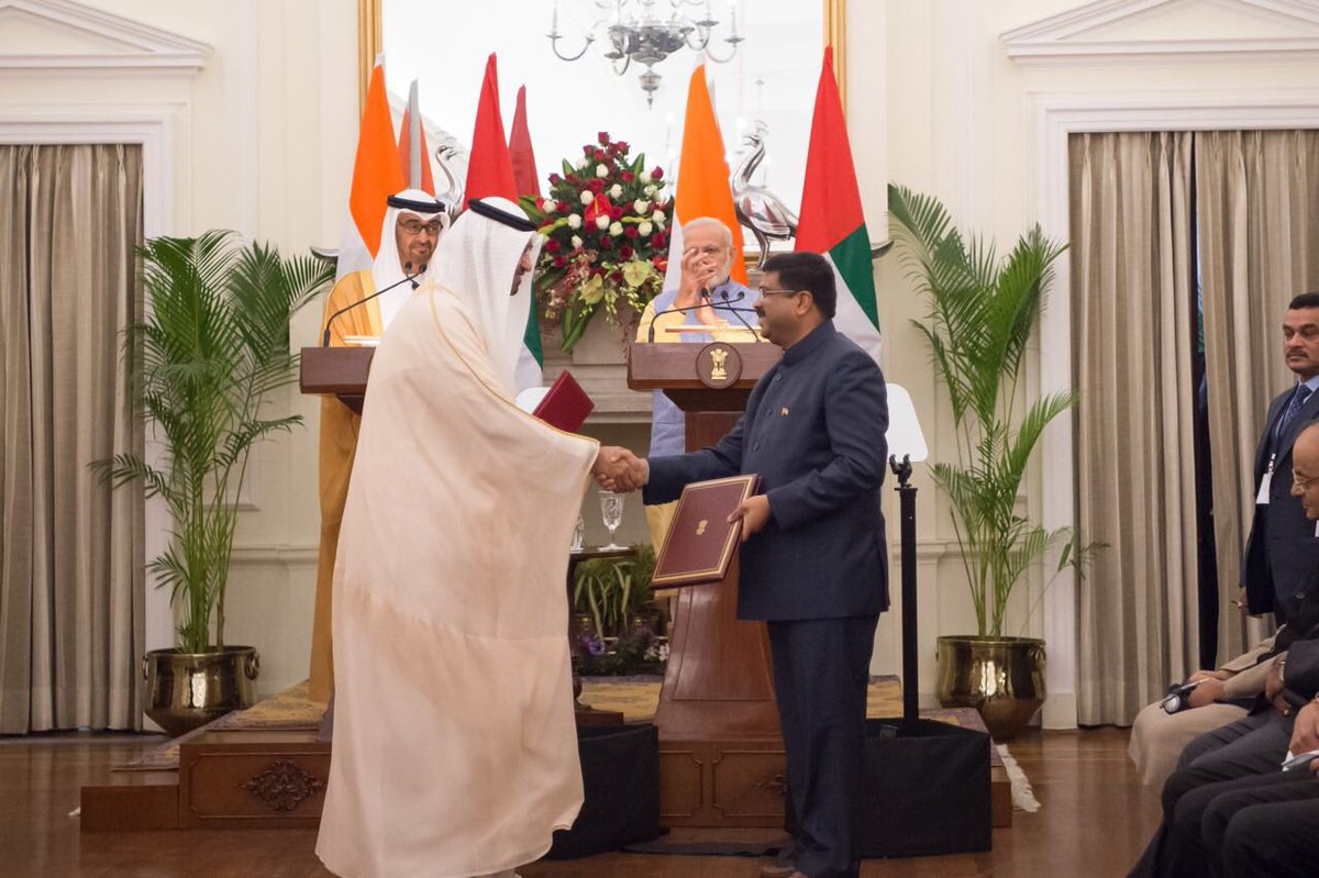 ADNOCGroup's tweet photo. #ADNOC signs agreement for 5.86m barrels strategic crude oil reserve in #India https://t.co/tmRcgsXyMs