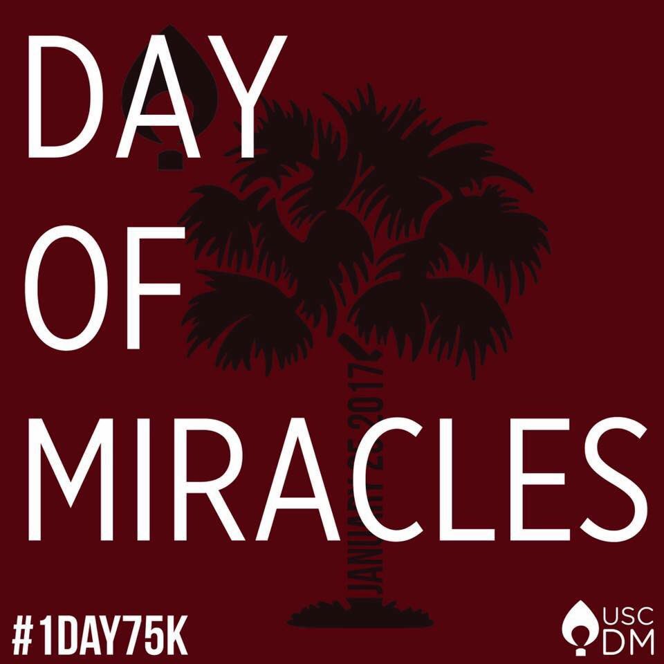 RossLordo's tweet photo. It's not only #CarolinaDay, but also @USCDM #1Day75K. For every retweet, I'll donate $0.15 #FTK. Hope you'll join me! https://t.co/XizBrwpVls