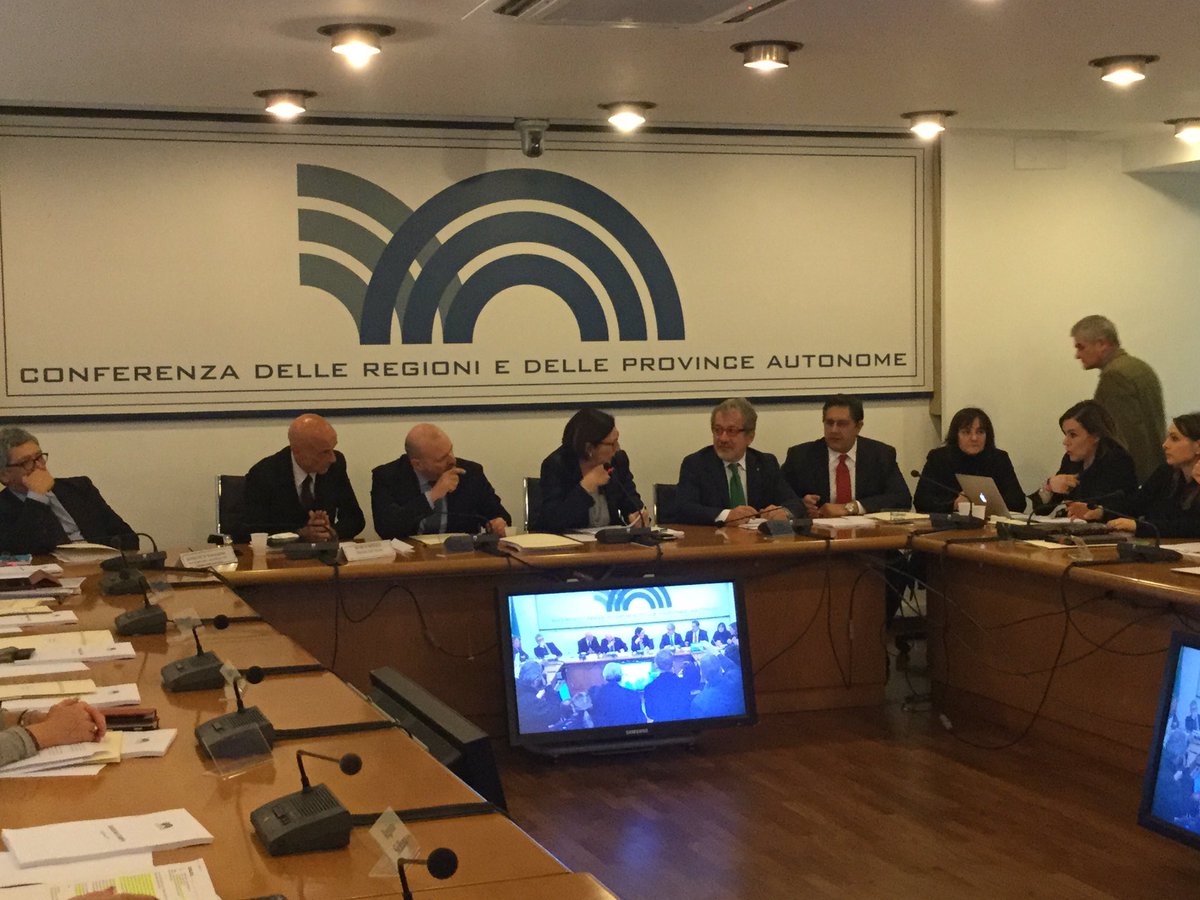 Ora alla Conferenza delle #Regioni per portare al ministro #Minniti la posizione e le richieste della <a href="/LombardiaOnLine/">Bridge Stonetyre</a> sull'#immigrazione
ST