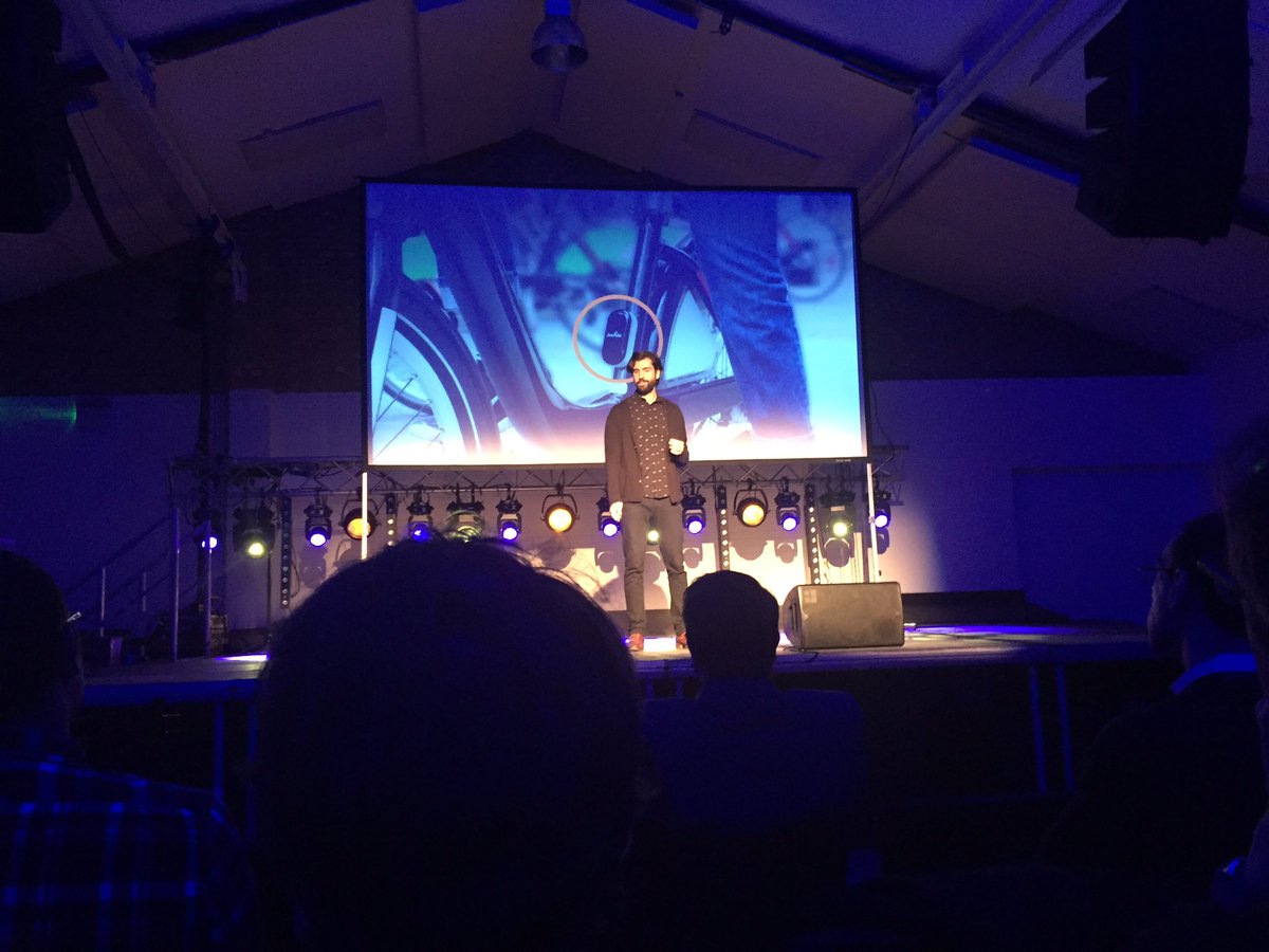 Watching joyride demo at #sbcDemoDay Great to see their journey