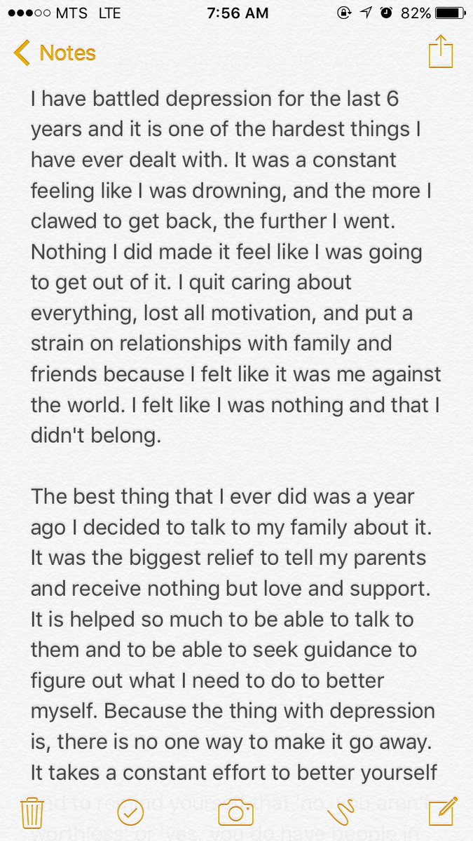 Jickens42's tweet photo. #BellLetsTalk because no matter what you are feeling, you are not alone. https://t.co/5xp4fHBvqE