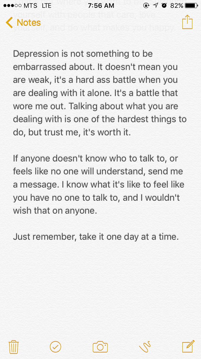 Jickens42's tweet photo. #BellLetsTalk because no matter what you are feeling, you are not alone. https://t.co/5xp4fHBvqE