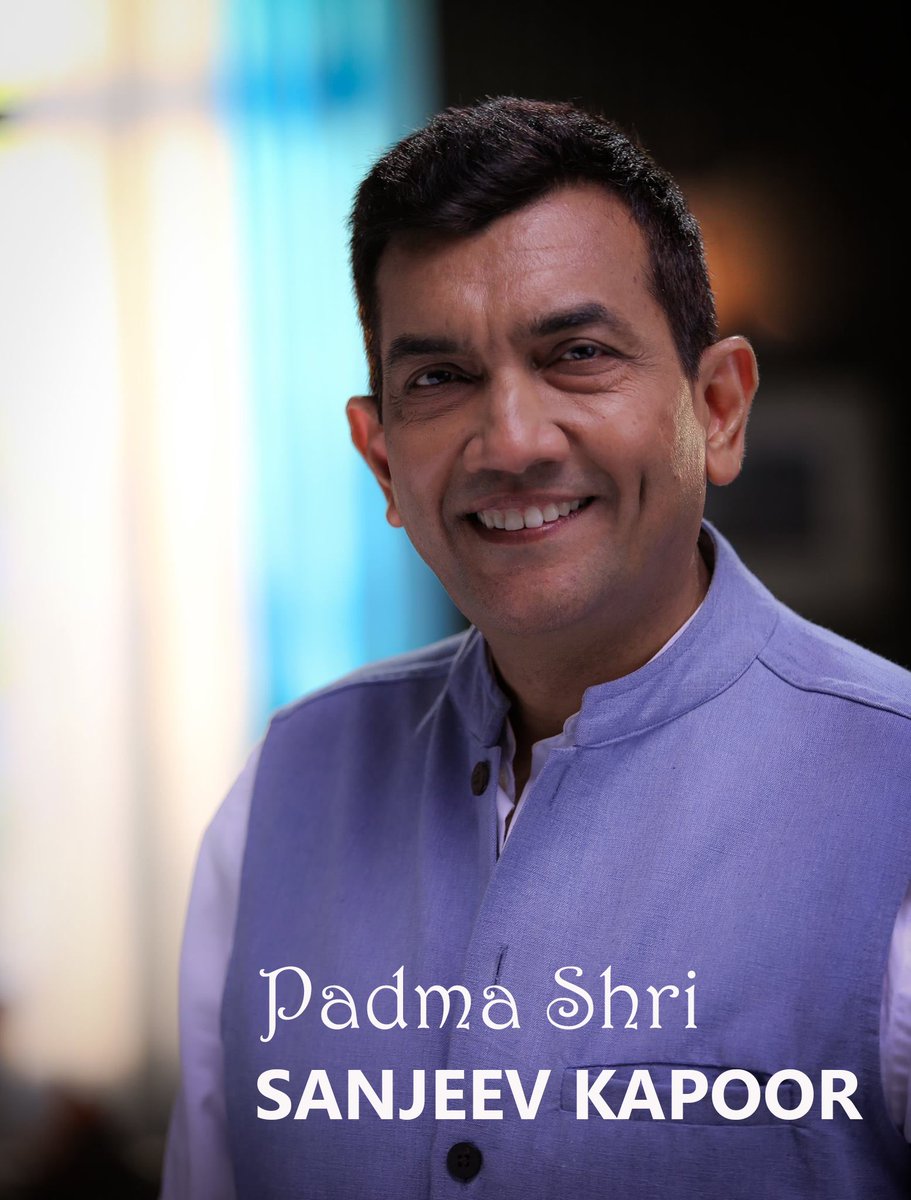 SKCulinary's tweet photo. You made us fall in love with Food. Congratulations Chef ! #respect #love #PadmaAwards #Padmashri #muchawaited #salute #proud #rockstar https://t.co/H4Z8YsaUdU