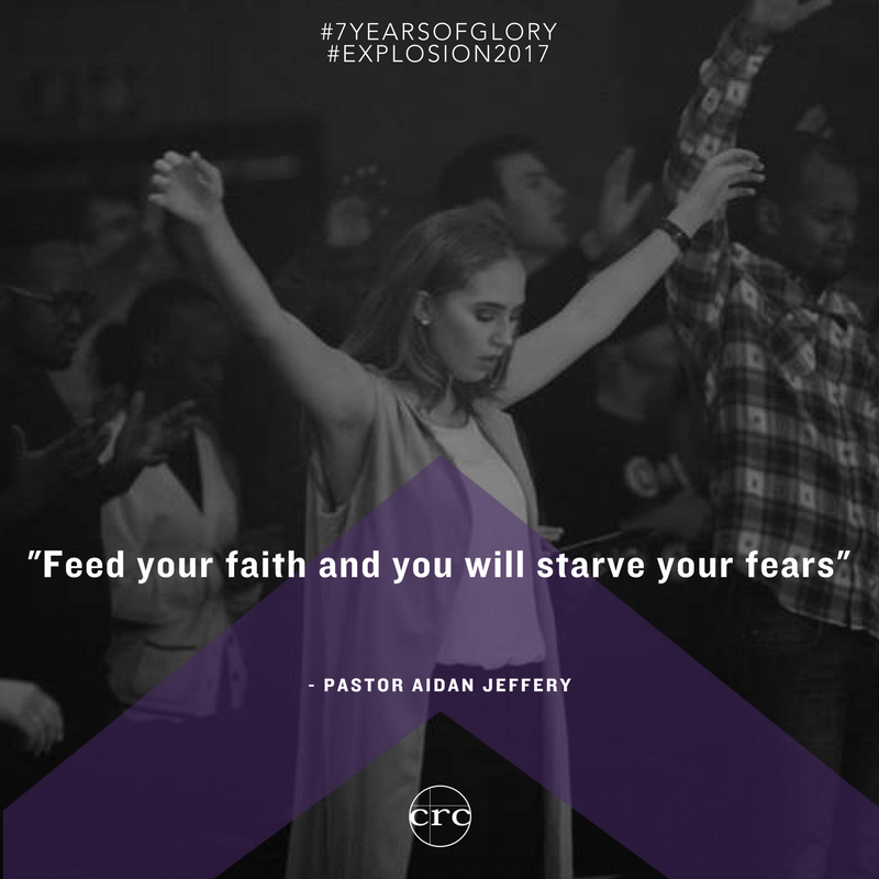 "Feed your faith and you will starve your fears" - PS Aidan Jeffery