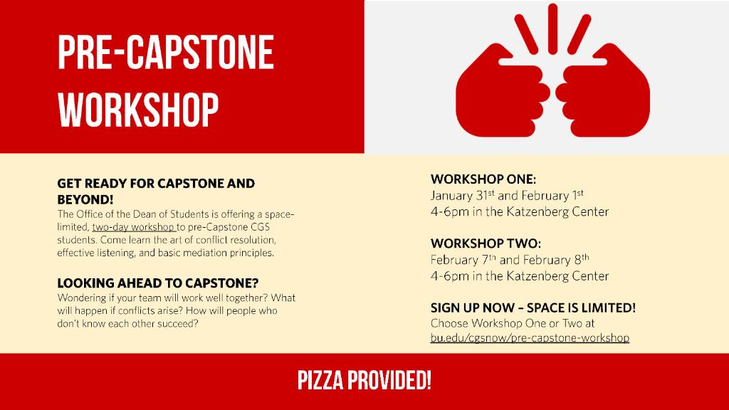 DeanGodnick's tweet photo. Sophomores - this is definitely a @BU_FYI workshop you don't want to miss! Space is limited so sign up ASAP. https://t.co/Ud6iRrzazs https://t.co/hCJ2xrpjws