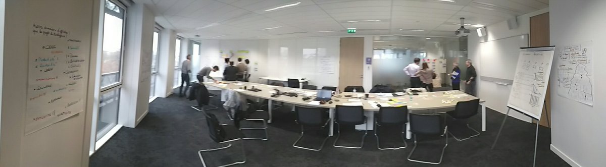 jfallet's tweet image. Au tableau, Toujours un moment convivial dans une formation Agile #agilegame